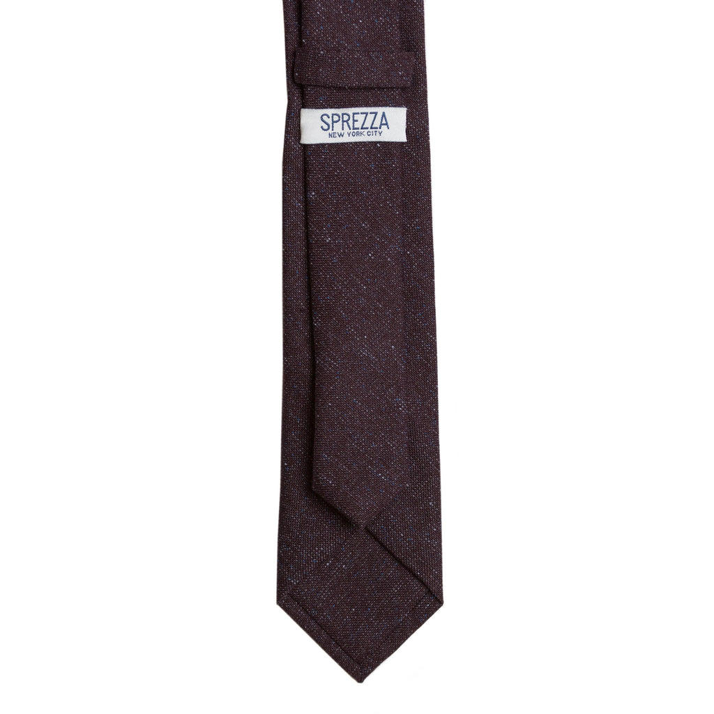 Ties - Burgundy Speckle Tie (Wall Street)